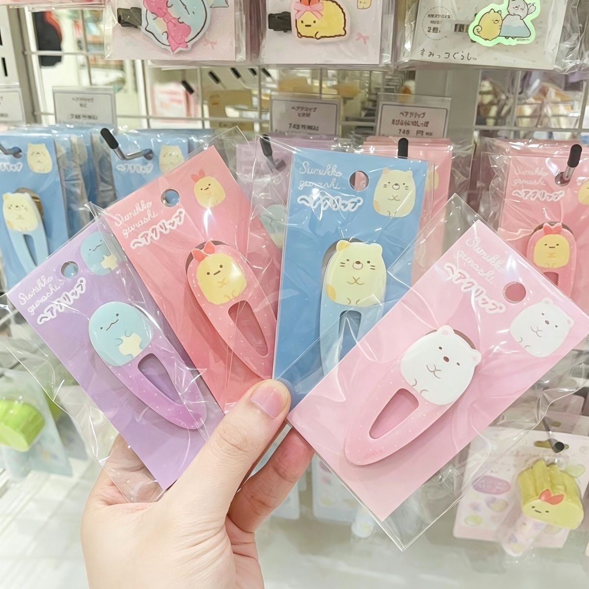 Hair Bundles - Kawaii Sumikko Gurashi Side Hair Clips