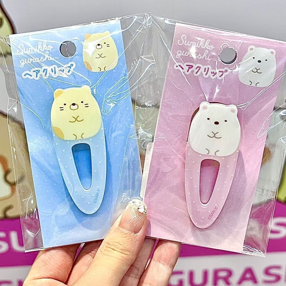 Kawaii Sumikko Gurashi Side Ha - Hair Bundles ulasan dan harga