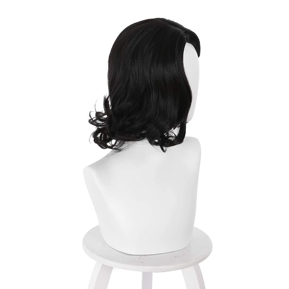 Black Short Bob Wavy Middle Pa - Synthetic Braided Wigs For Black Women ulasan dan harga